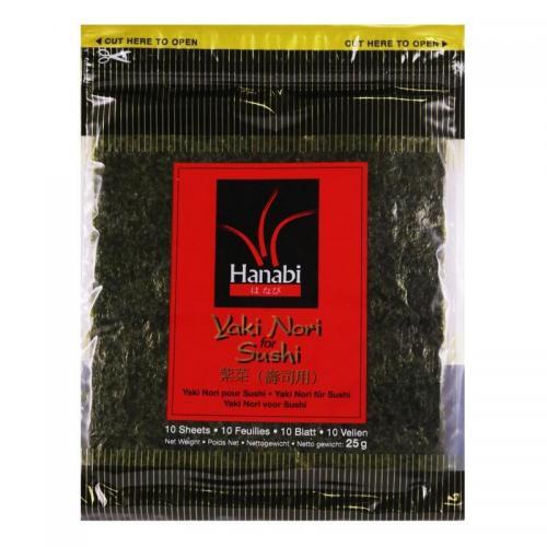 Hanabi Yaki Nori For Sushi 25g