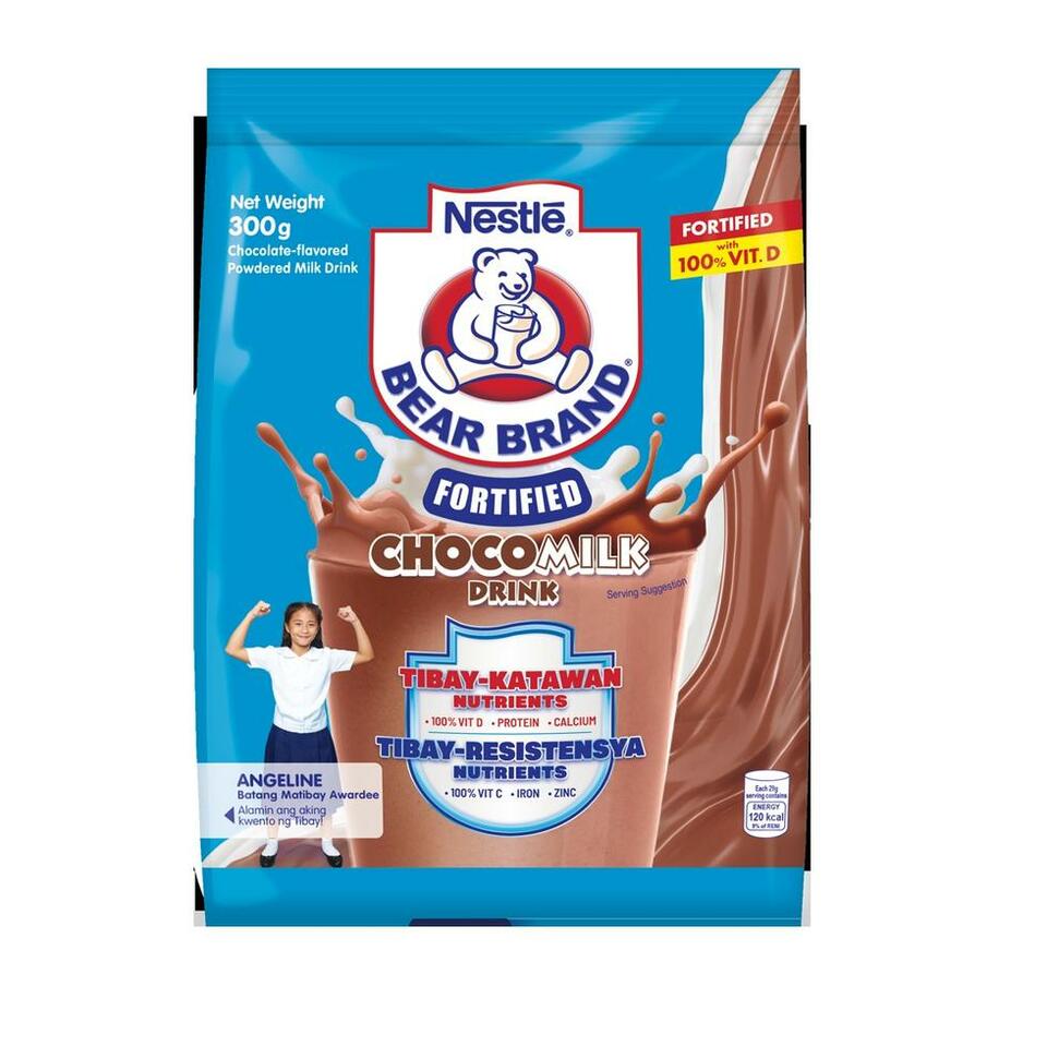 Bear Brand Fortified Choco Milk Drink 300g