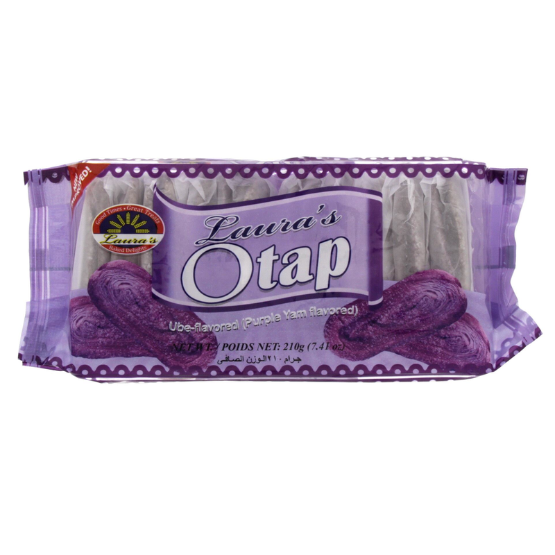 Laura's Otap Biscuit 210G | UBE
