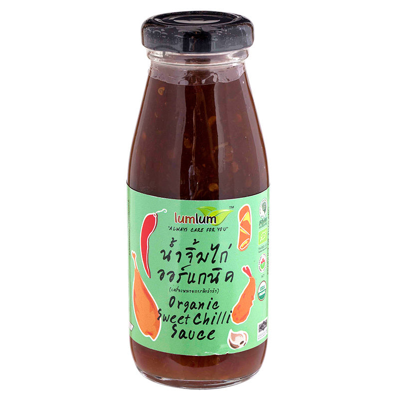 LUM LUM ORGANIC SWEET CHILI SAUCE 200G