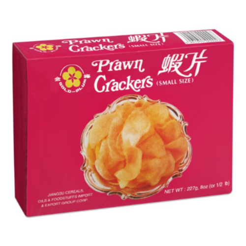 Gold Plum Prawn Crackers Assorted Colors 227g