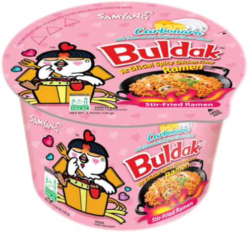 Samyang Buldak Carbonara Hot Chicken Bowl 60g