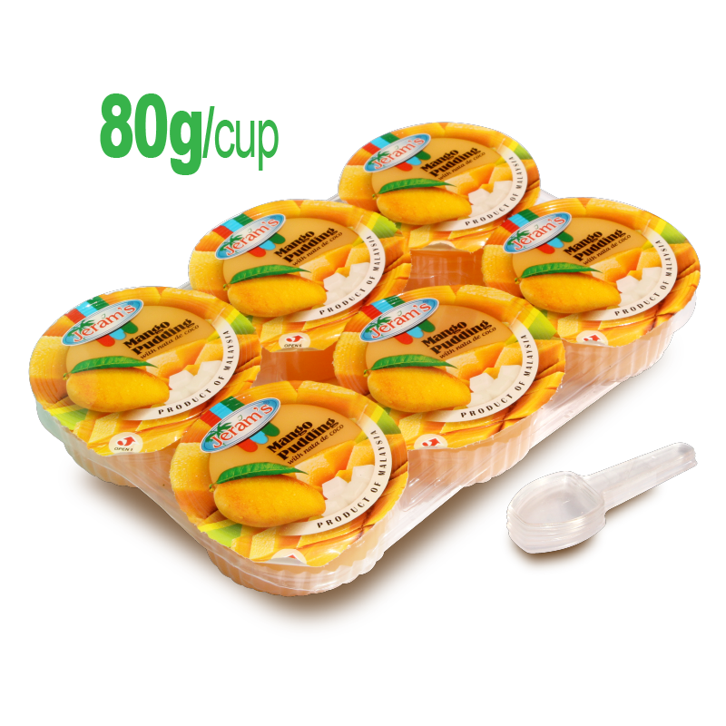 Jeram Mango Pudding 80gx6PCS