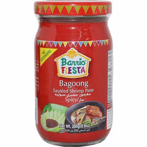 Barrio Fiesta Sauteed Shrimp Paste 250G | 3 Flavors