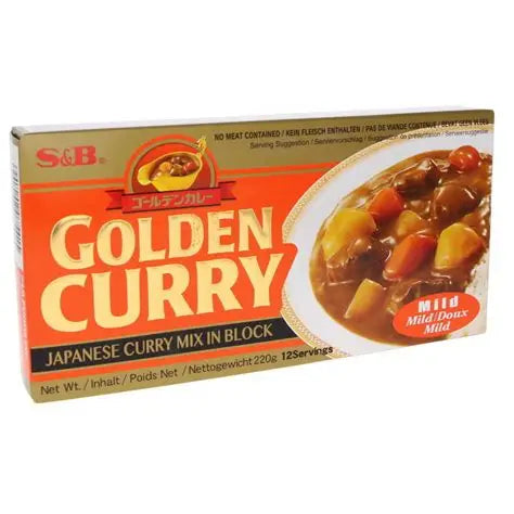 S&B GOLDEN CURRY MILD 220G