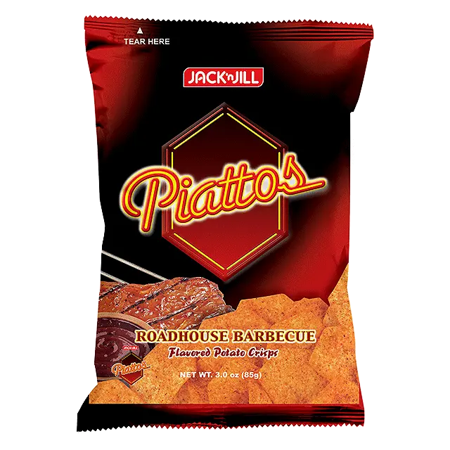 J&J Piattos Roadhouse BBQ 85g