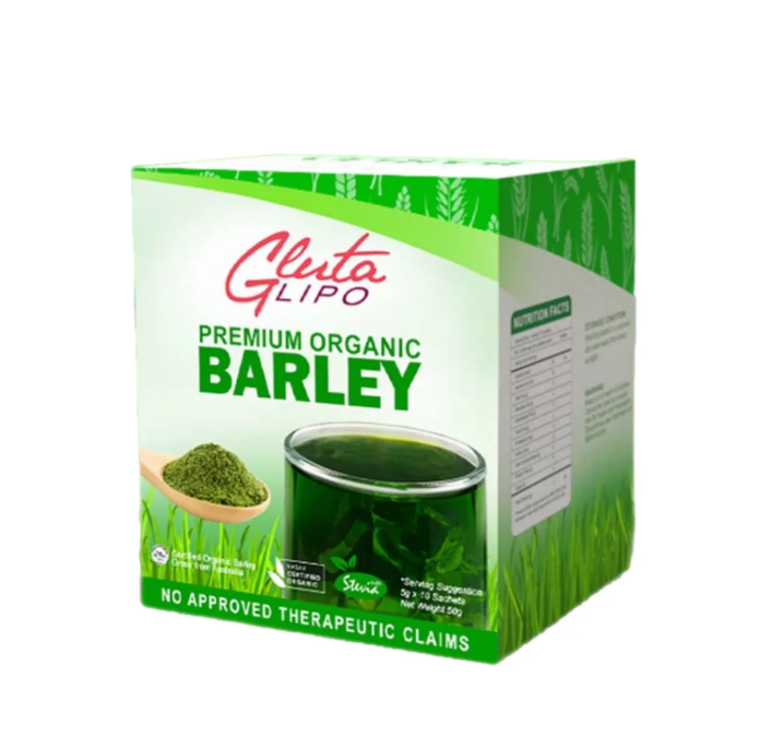 Glutalipo Premium Organic Barley 10sachets