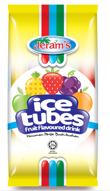 Jeram Ice Tubes Assorted Flavour 75ml 10s