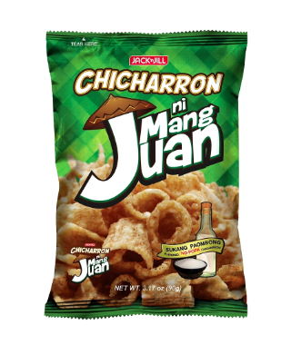 J&J Mang Juan Chicharron Sukang Paombong 90g