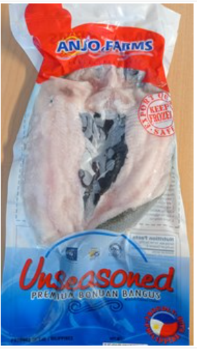 Anjo Farms Unseasoned Plain Milkfish Deboned 450g