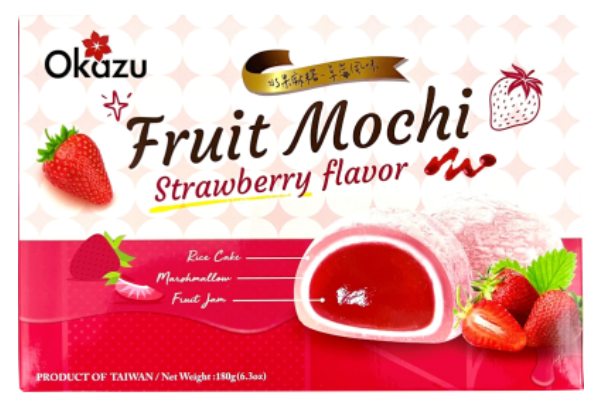 Okazu Japanes Style Mochi 180g | 3 Flavors