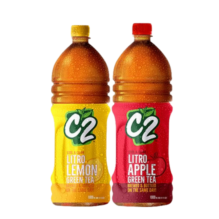 C2 Green Tea 1L - 2 Flavors