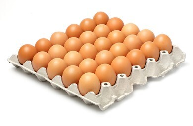 Egg Size 6 Tray – 30 eggs per tray