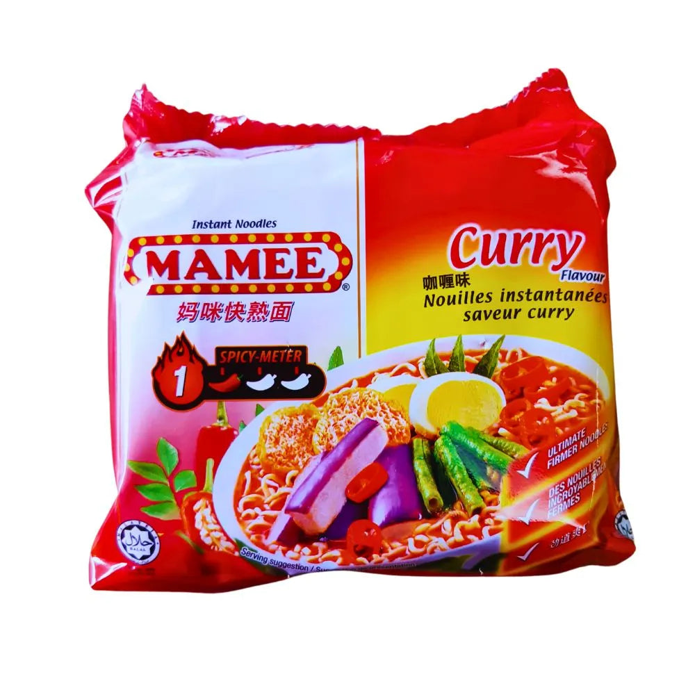 Mamee Curry Instant Noodles 80g (5pcs)