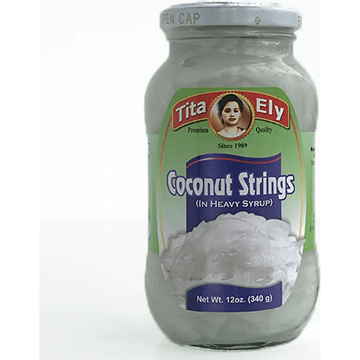 Tita Ely Coconut Strings in Heavy Syrup 340g