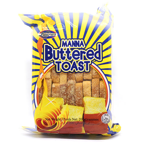 Laura's Manna Buttered Toast 200g
