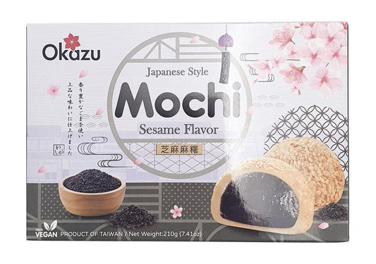 Okazu Japanese Style Mochi Sesame 210g