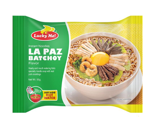 Lucky Me La Paz Bathchoy Flavour Instant Noodles Pouch 55g