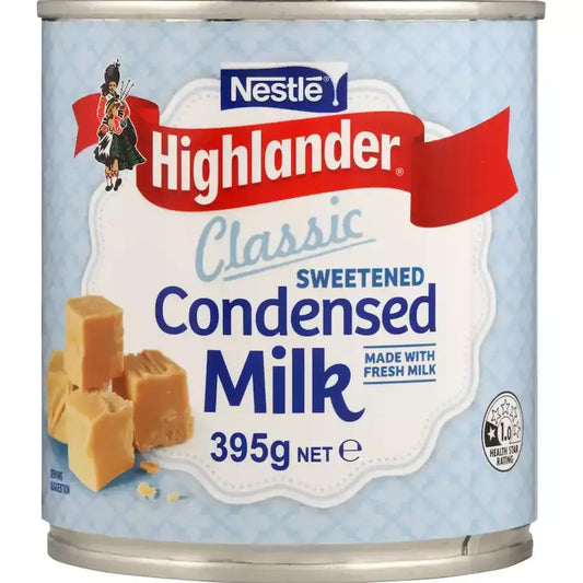 Nestle Highlander Classic Sweetened Condensed Milk 395g
