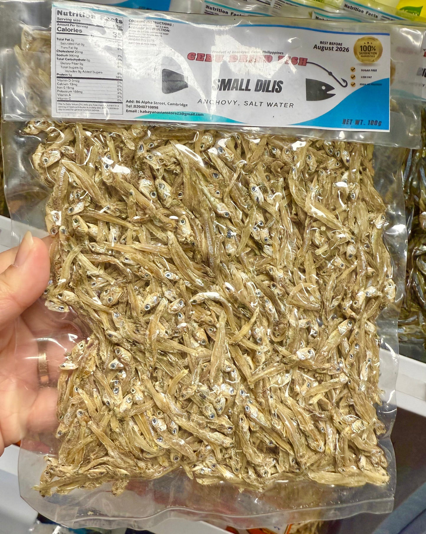 100g Dried Small Dilis / Bolinao
