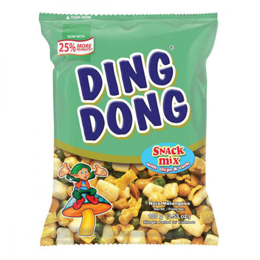 Ding Dong Chip & Curls Snack Mix 100G
