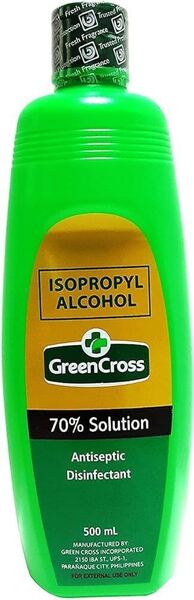 Green Cross Isopropyl Alcohol 70% Solution - 500ml