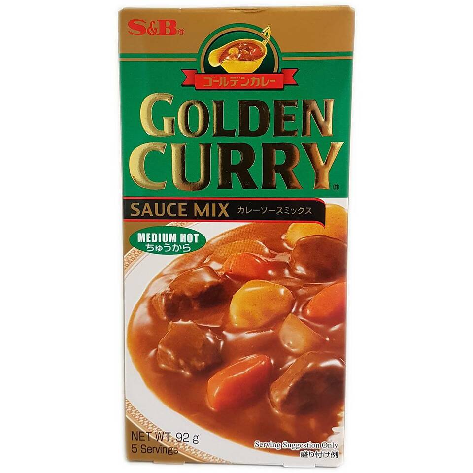 S&B Golden Curry 92g | 3 RANGE