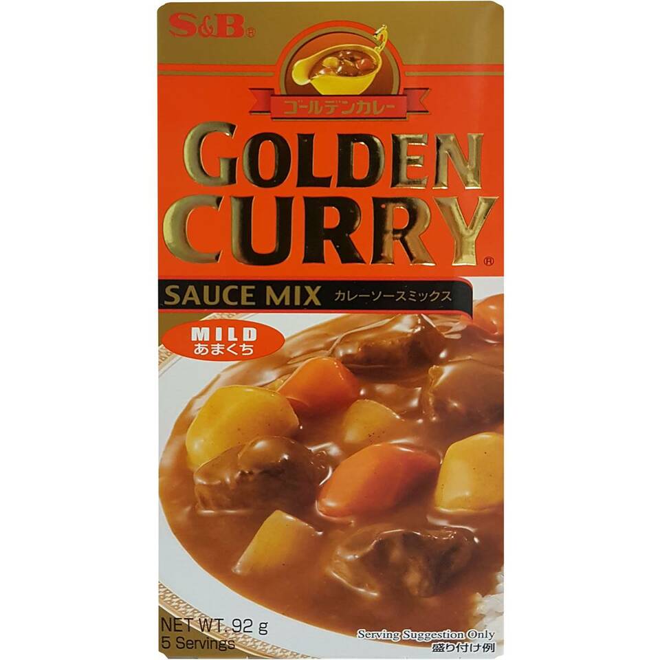 S&B Golden Curry 92g | 3 RANGE