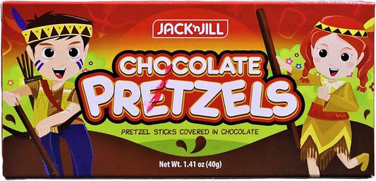 JacknJill Choco Pretzels 40g