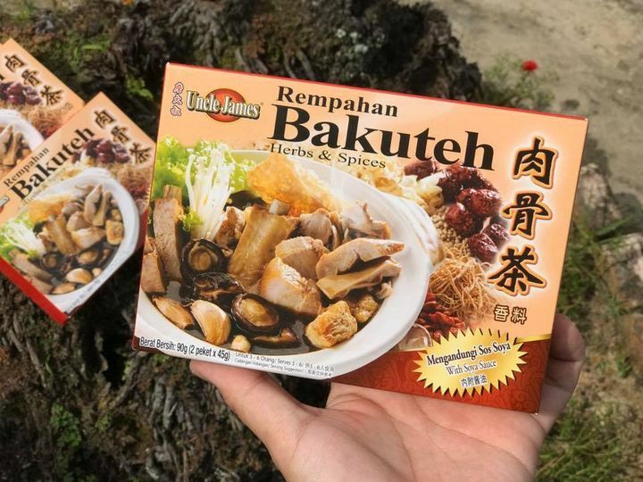 Uncle James Bakuteh w/Soy Sauce 90g