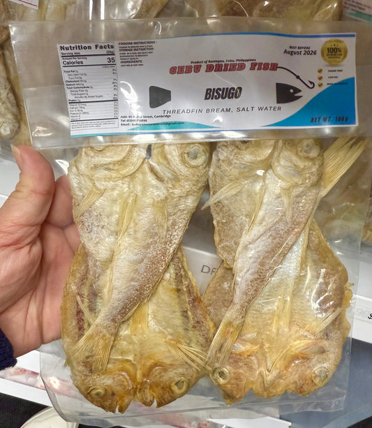 100g Dried BESUGO (Threadfin Bream Fish)
