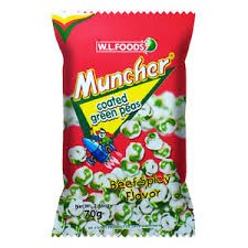 WL Muncher Coated Green Peas 70g | 2 Flavors