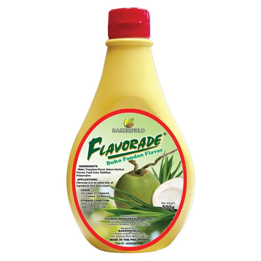 Bakersfield Flavorade BUKO PANDAN 500ml