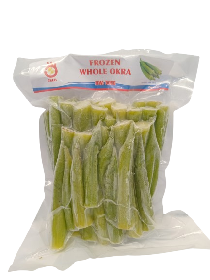 Frozen Okeh Whole Okra 500g