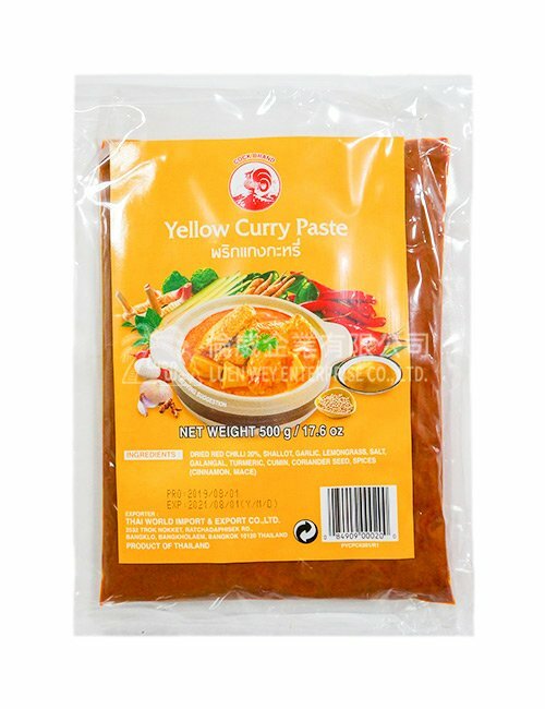 COCK YELLOW CURRY PASTE 500G
