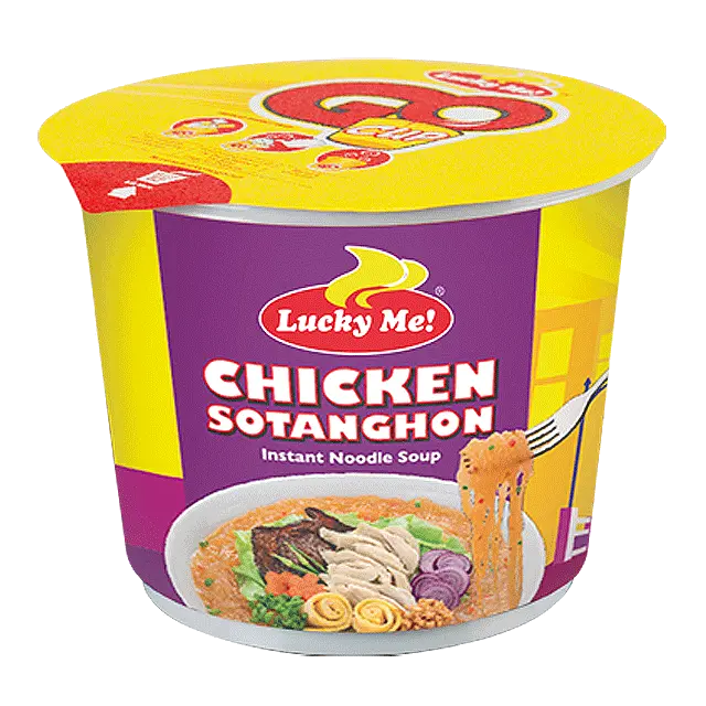 Lucky Me Regular Cup Chicken Sotanghon 28g