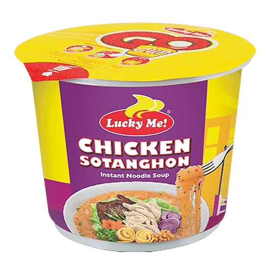 Lucky Me Regular Cup Chicken Sotanghon 28g