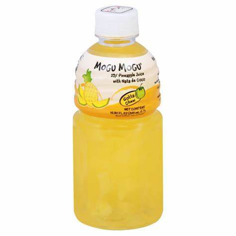Mogu Mogu Fruit Drink With Nata De Coco - PINEAPPLE