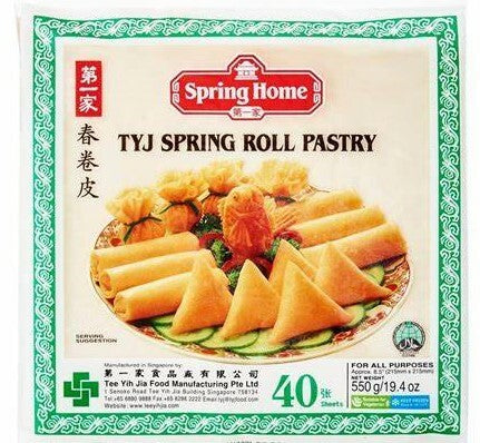 Spring Home Spring Roll Pastry 8.5 40SHT