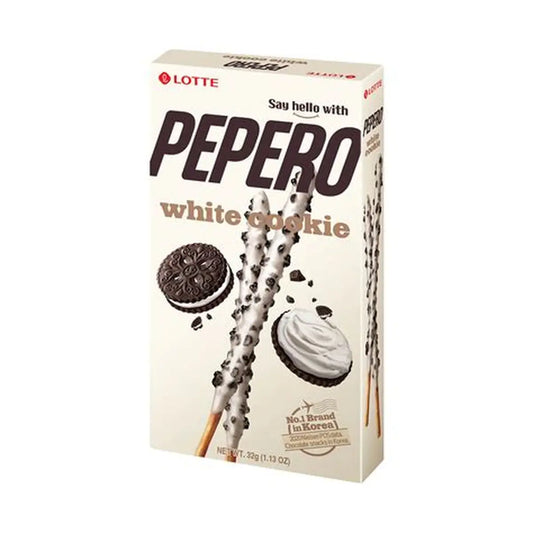 Lotte Pepero 49g  |White Cookie