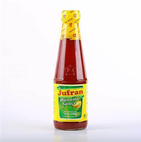 Jufran Banana Sauce Regular 340g