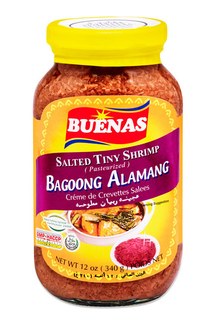 Buenas Salted Shrimp Fry Bagoong Alamang 340g