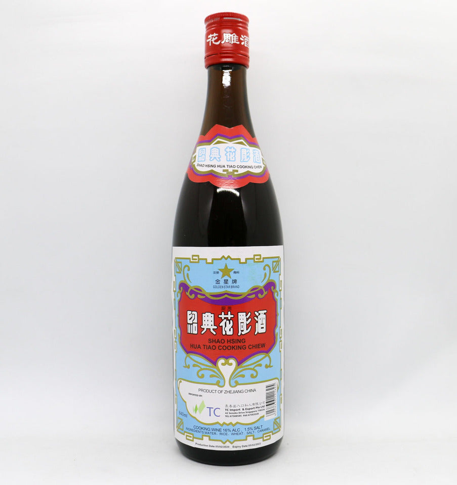 Shaoxing Huatiao Cooking Wine (blue) 640mL