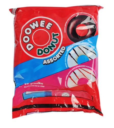 Doowee Donut - Assorted 44g x 10pcs