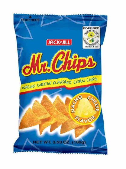 Mr. Chips Nacho Cheese 100G