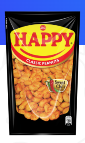 Happy Peanut Sweet Chili Flavour 100g