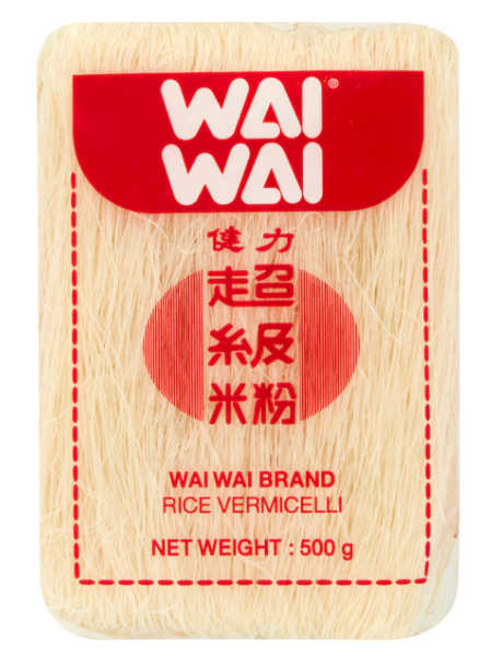 WAI WAI RICE VERMICELLI 500G