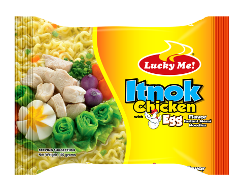 Lucky Me Itnock Chicken & Egg 55g
