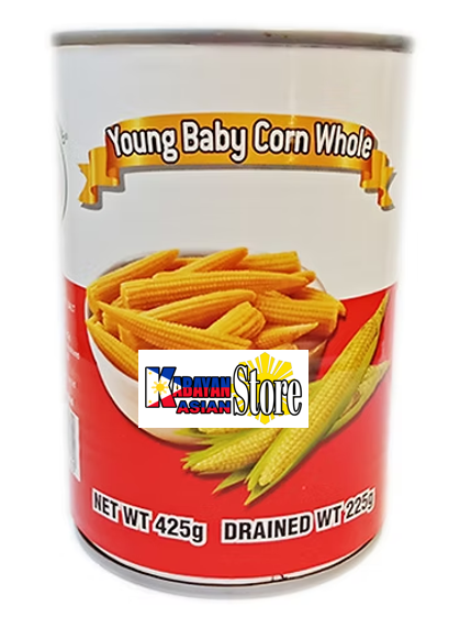 Tiger King Young Corn Whole 425g