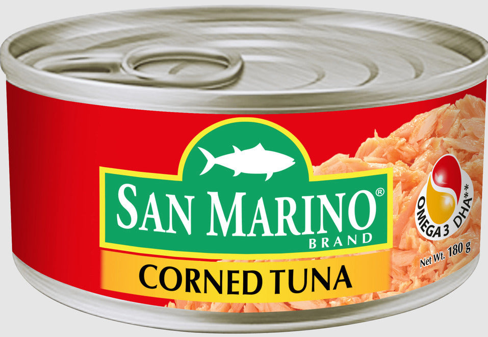 CDO San Marino Corned Tuna 180g - 2 Flavors